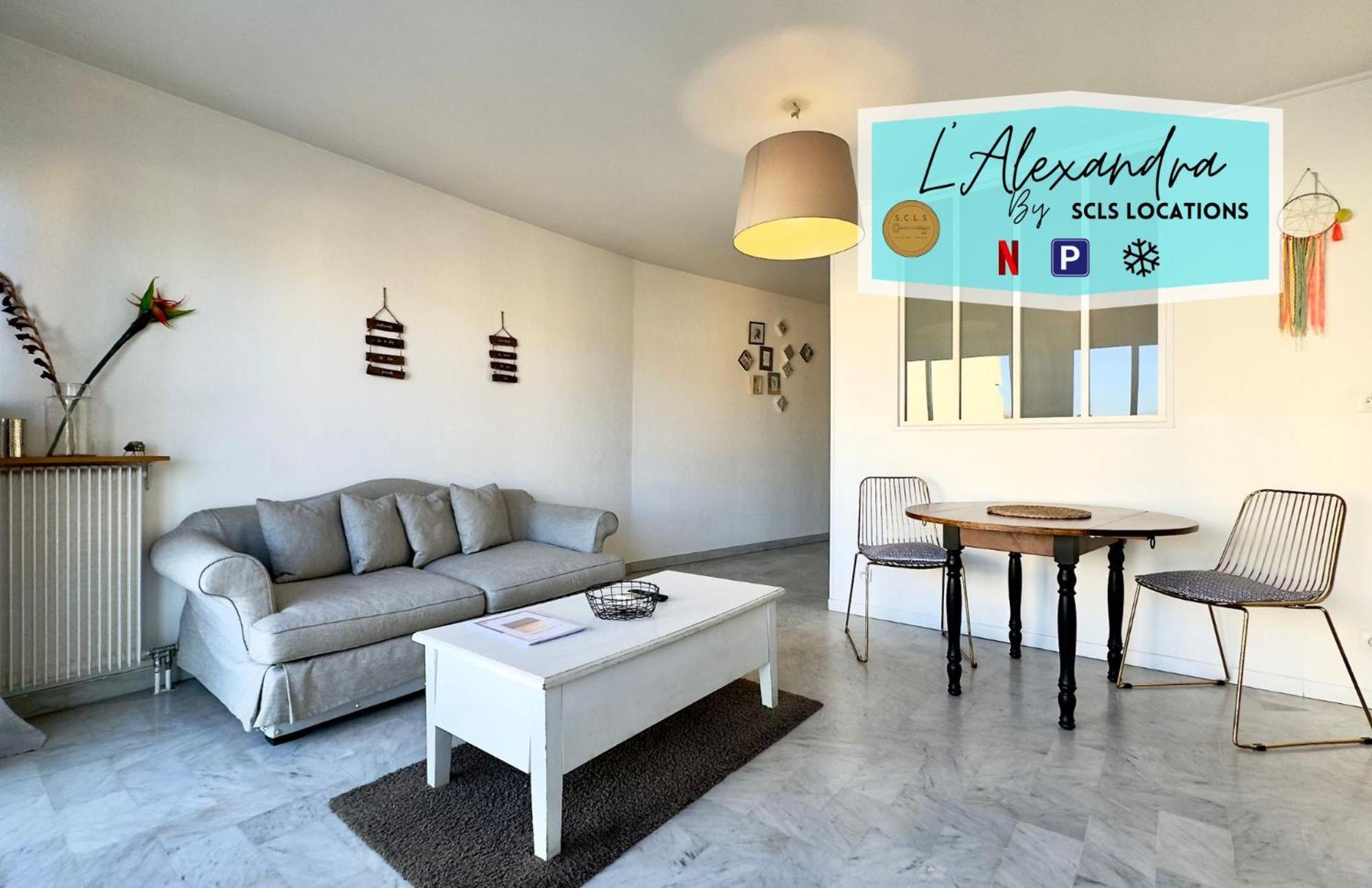 Appartamento L'alexandra - Trés Beau 2p - Parking Privé - A 5min Des Plages Du Midi *
